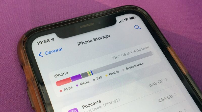 Wie Sie den Speicher Ihres iPhones von Systemdaten befreien