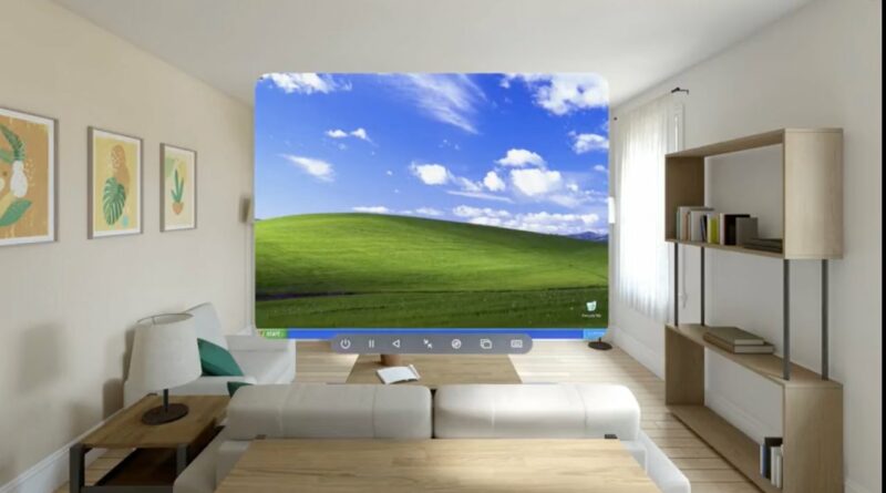 Windows XP auf Apple Vision Pro? Das Unmögliche wird möglich!
