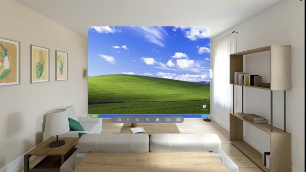 Windows XP auf Apple Vision Pro? Das Unmögliche wird möglich!