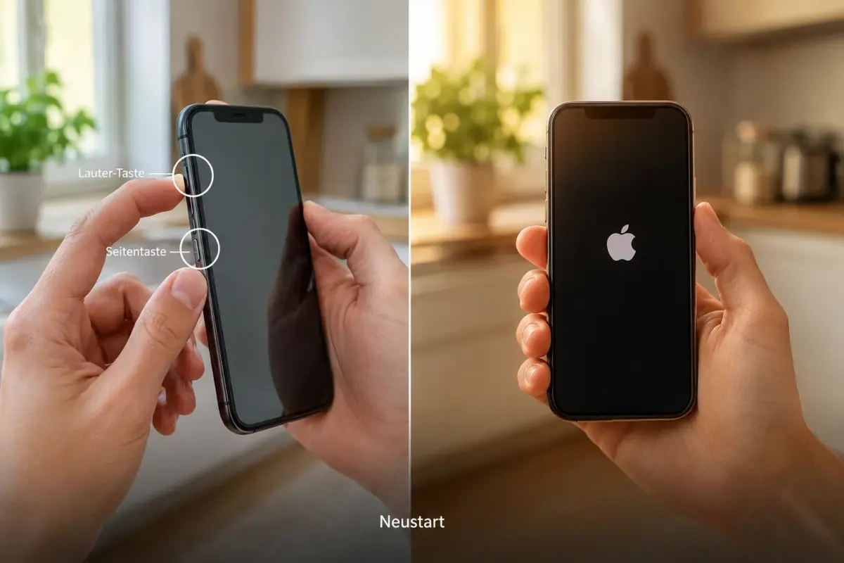 Tipp Nr. 1: Erzwungener Neustart, so reanimierst du dein iPhone