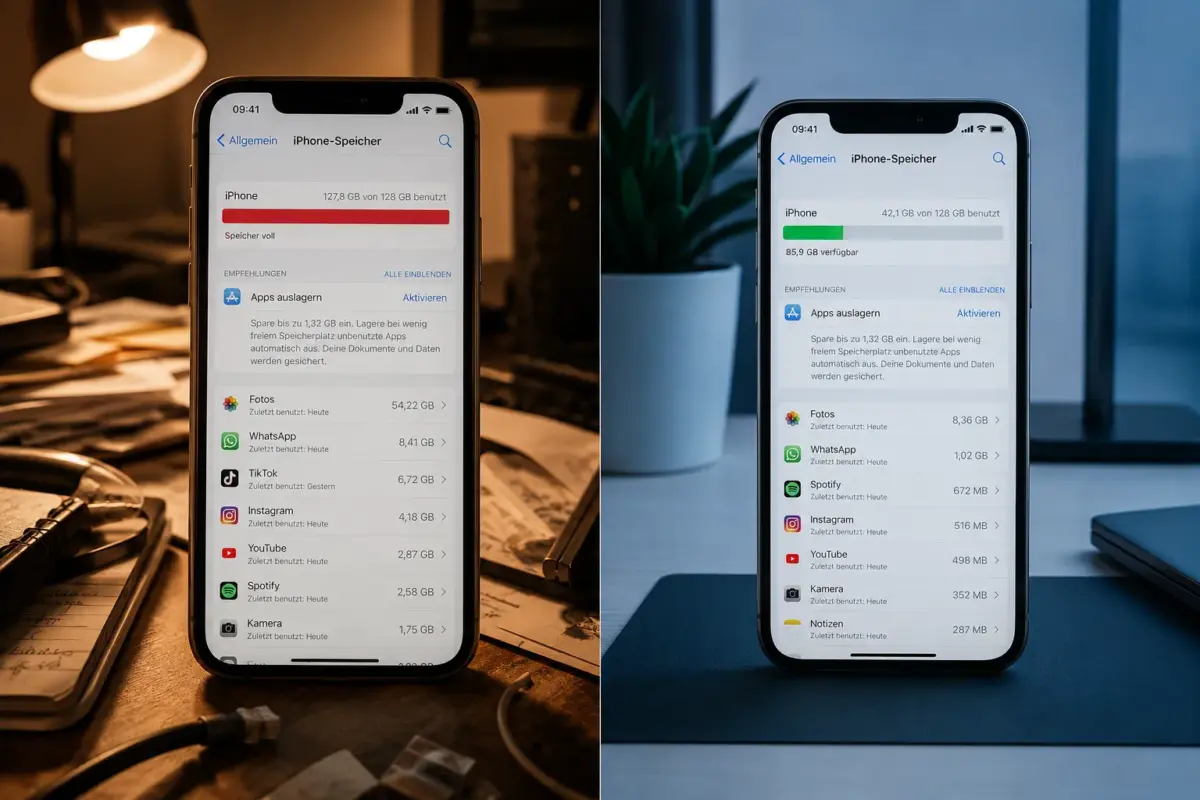 Speicher vom iPhone von Systemdaten befreien: Der ultimative Ratgeber 2026 2 Wenn nichts hilft: iPhone sichern und zurücksetzen