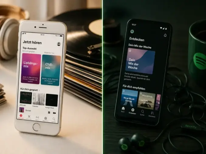 Apple Music vs Spotify: feature-by-feature comparison of sound quality, discovery, library tools, and value
