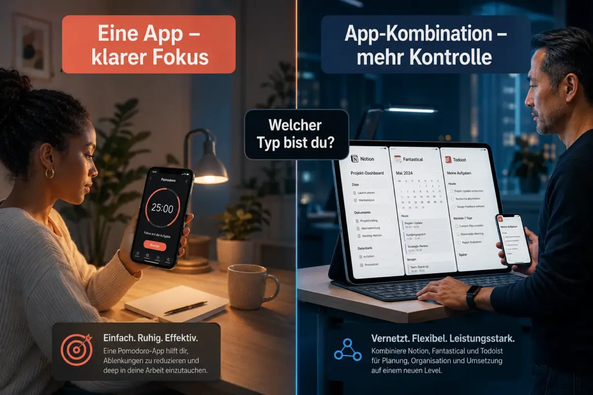 Beste Produktivitäts-Apps für iOS 2026: Aufgaben-Manager, Notizen, Kalender und Fokus-Tools im Vergleich 3 Beste Pomodoro- und Fokus-Apps für iOS in 2026