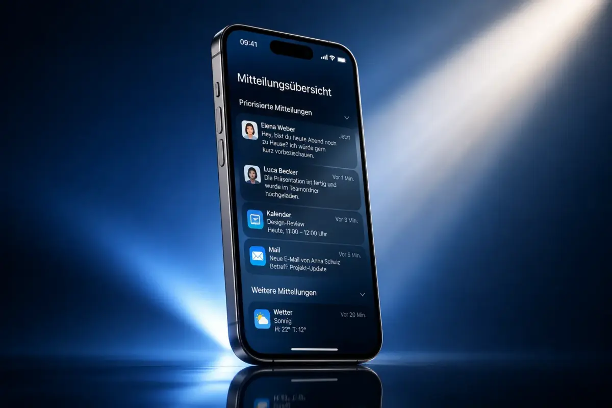 Siri AI: Nachrichten, E-Mails und Bildschirme auf dem iPhone zusammenfassen 1 Siri AI Zusammenfassungen auf dem iPhone