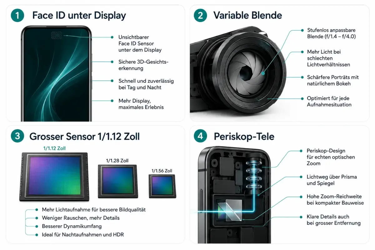 iPhone 18 Pro: Design- und Kamera-Leaks enthüllt 1 iPhone 18 Pro Kamera-Specs: Was die Leaks verraten