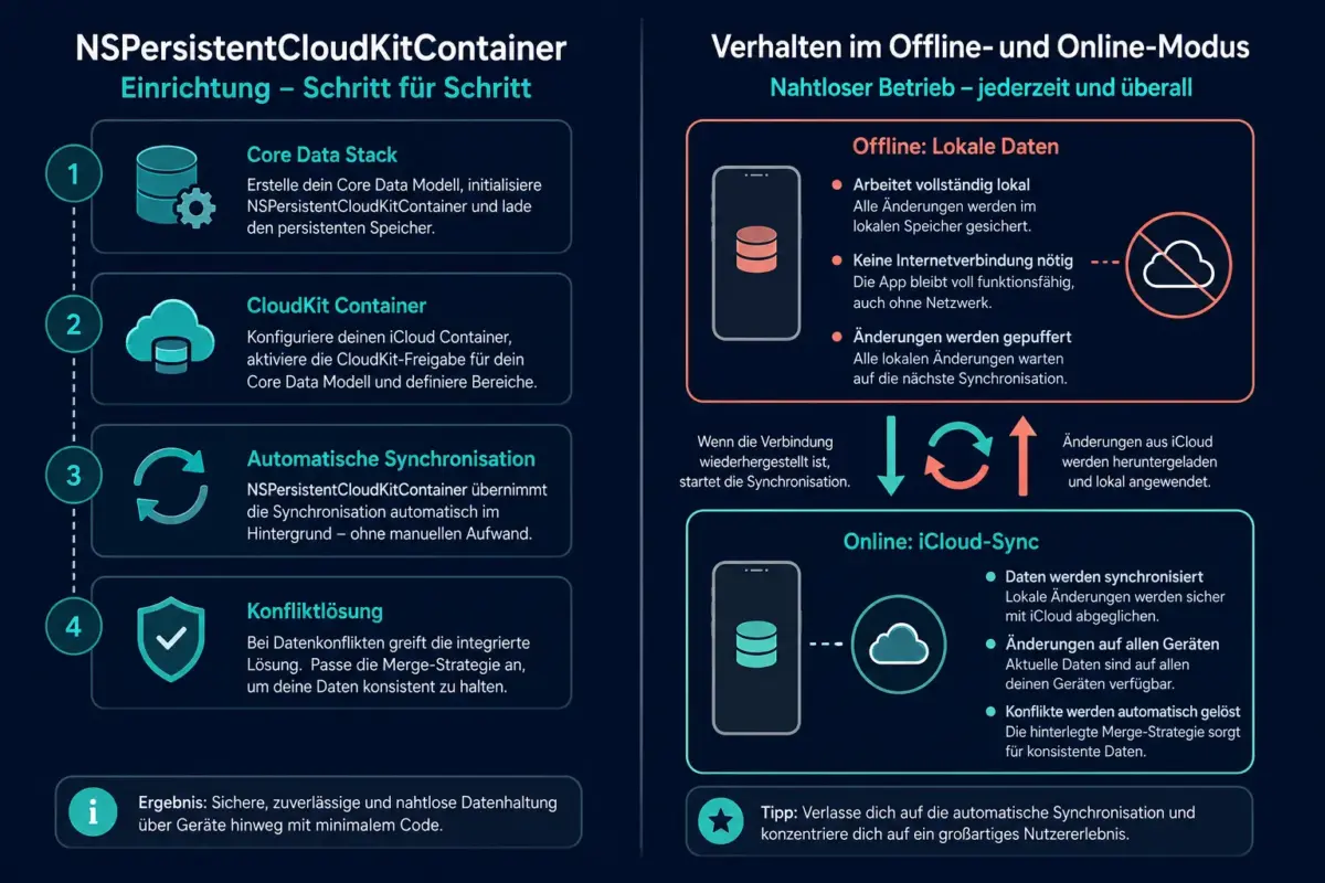 Kann man Core Data und CloudKit zusammen verwenden?