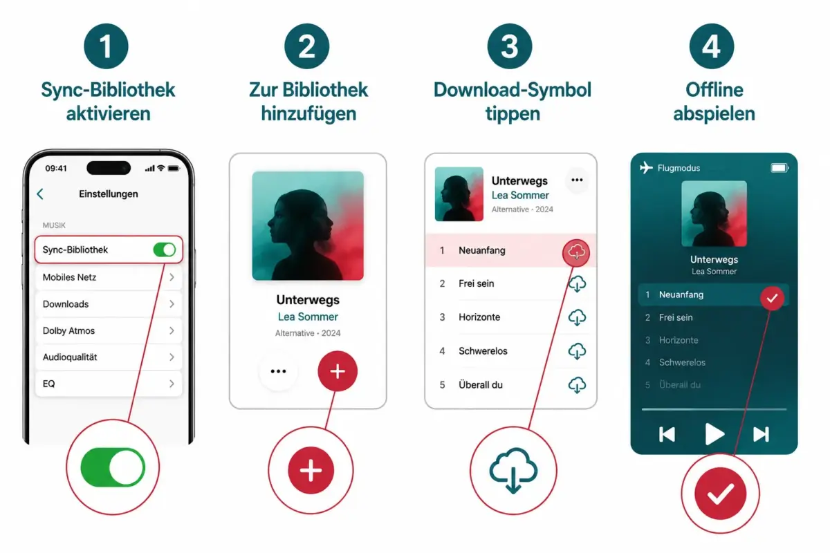 How to Download Apple Music Songs for Offline Listening on iPhone, Android, and Desktop 1 So lädst du Apple Music Songs auf dem iPhone herunter
