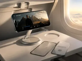 Trending iPhone accessories like airplane phone holders and advanced screen protection
