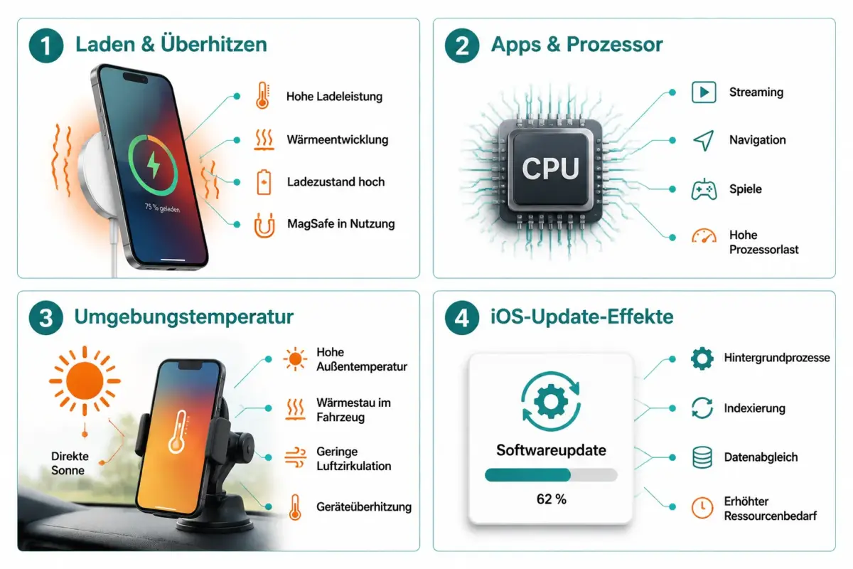 Warum wird mein iPhone so heiß?