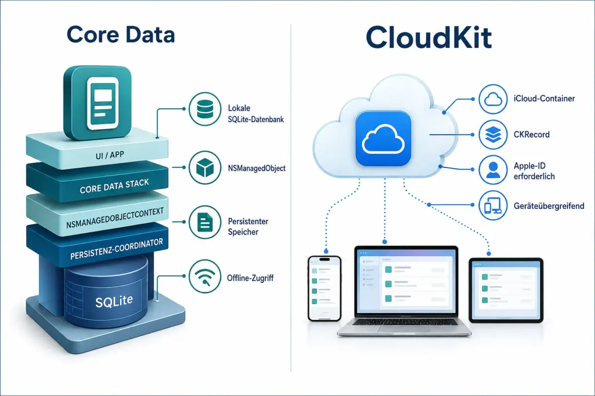 Was ist Core Data und wie funktioniert es in iOS?