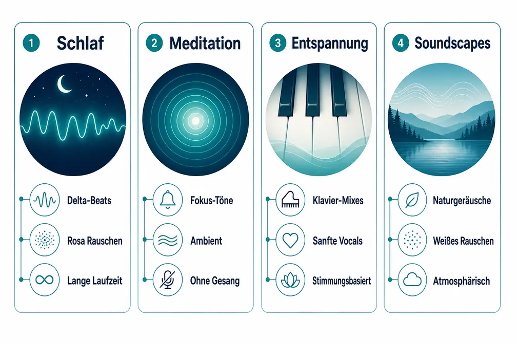 Apple Music Wellness-Playlists: Schlaf, Meditation, Entspannung und Soundscapes 1 Was sind Apple Music Wellness Playlists und wie funktionieren sie?