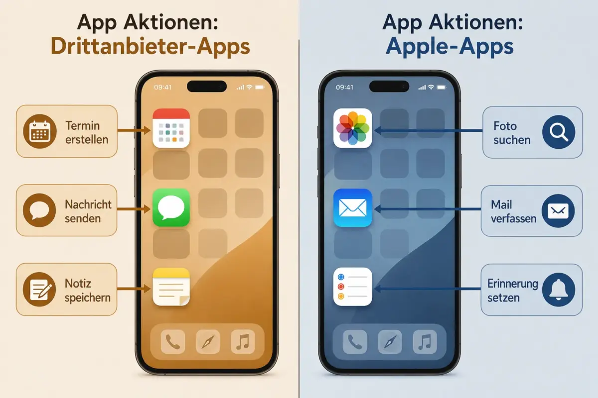 Was sind Siri App Actions und wie verwendet man sie?