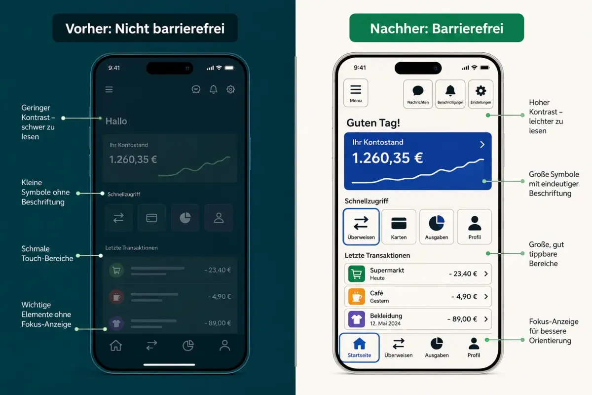 Welche Barrierefreiheitsfunktionen sollten kleine Indie-Entwickler priorisieren?