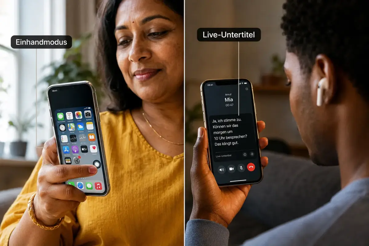 iOS-Bedienungshilfen: Kompletter Leitfaden für iPhone-Nutzer im Alltag 4 Welche Bedienungshilfen helfen bei Horverlust?