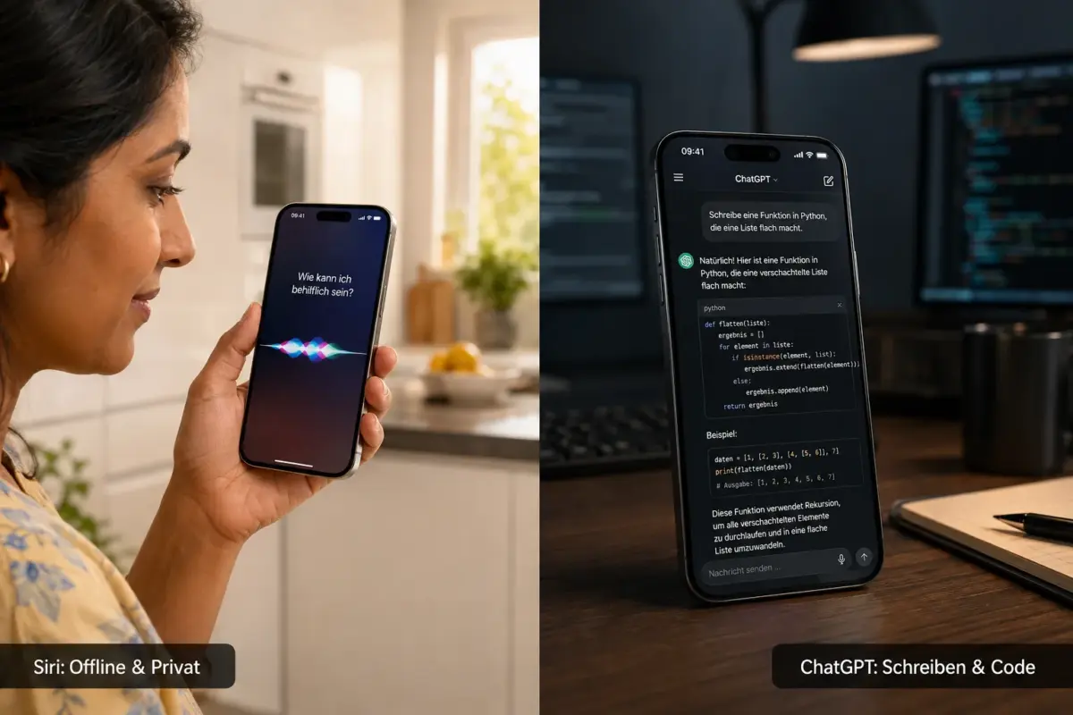 Welcher KI-Assistent ist am privatsten auf dem iPhone?