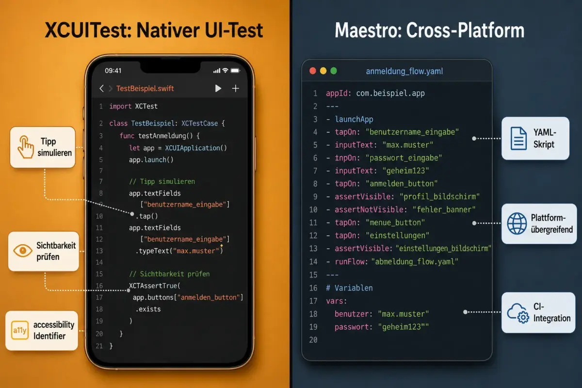 Welches iOS-Testing-Framework ist für UI-Tests am besten geeignet?