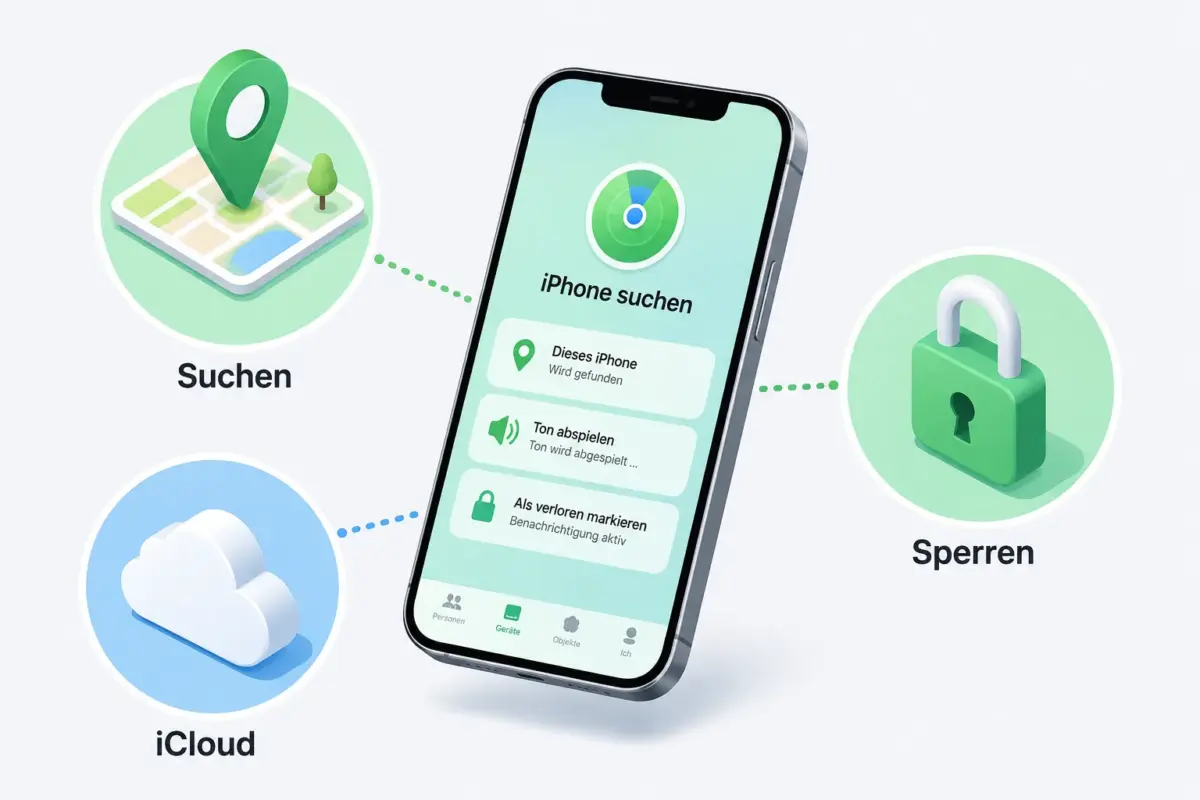 iPhone verloren: mit „Wo ist?“, Sperrmodus und letztem Standort wiederfinden 1 Wichtige Erkenntnisse auf einen Blick