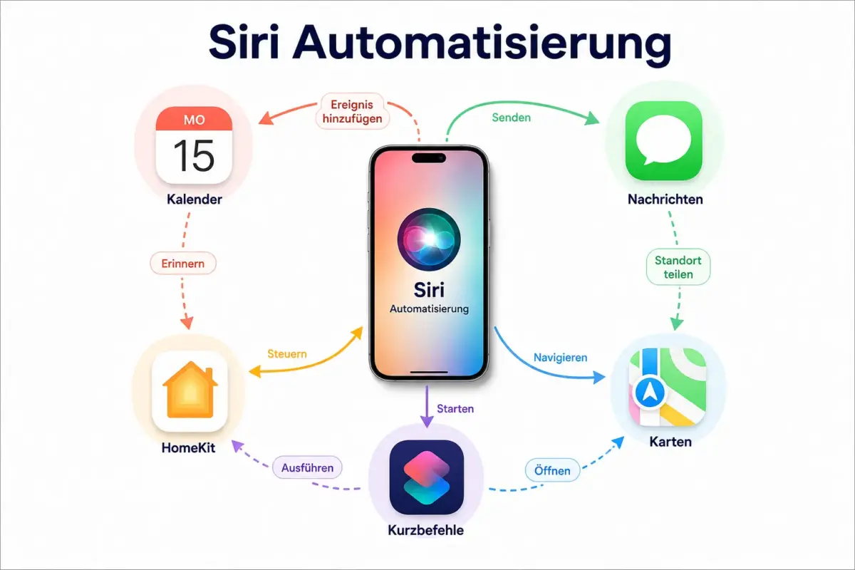 Siri AI in iOS 27: Neue Funktionen, unterstützte Geräte und Workflow-Automatisierung 3 Wie behebt man Probleme, wenn Siri in iOS 27 nicht reagiert?