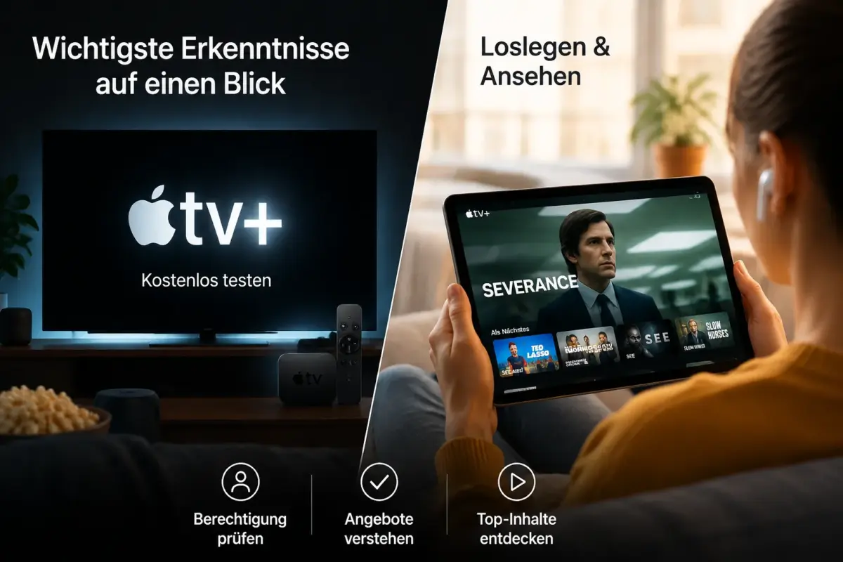 Wie melde ich mich für die Apple TV+ Free Trial an?