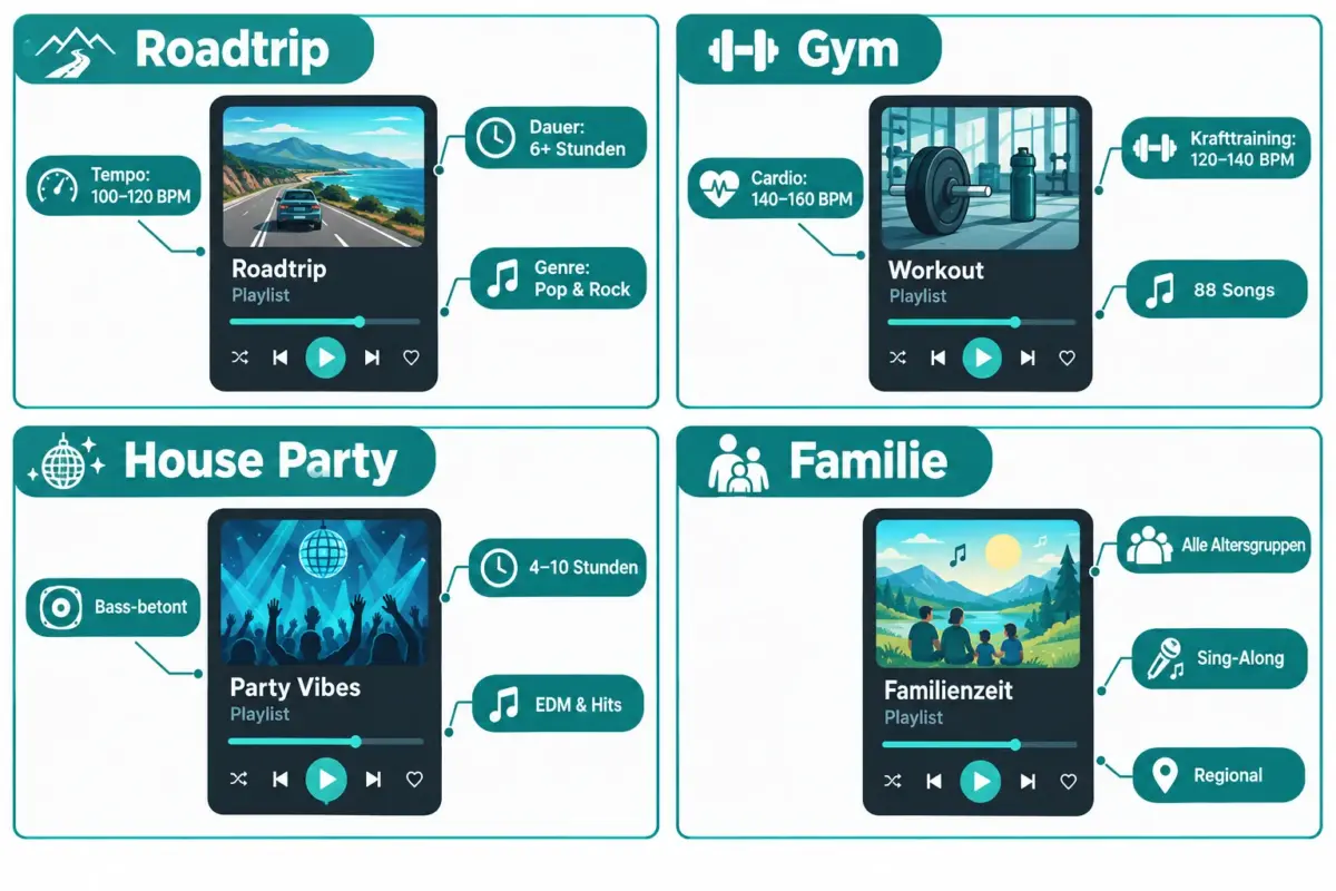 Die besten Apple Music Playlists für Roadtrips, Gym-Sessions und Hauspartys 2026 1 Die besten Apple Music Playlists für Roadtrips 2026