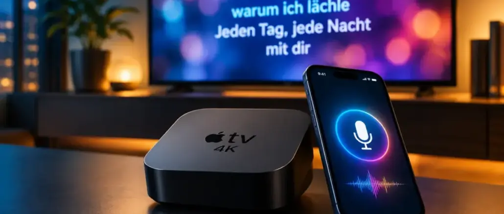 How to use Apple Music Sing on Apple TV 4K with your iPhone as a microphone