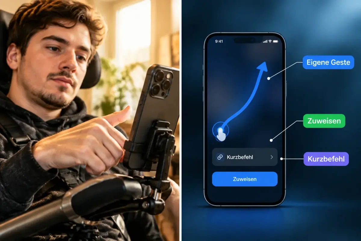 iOS-Bedienungshilfen im Überblick: VoiceOver, Lupe, Anzeige und eigene Gesten 3 iOS Bedienungshilfen für ältere Nutzer: Was funktioniert am besten?