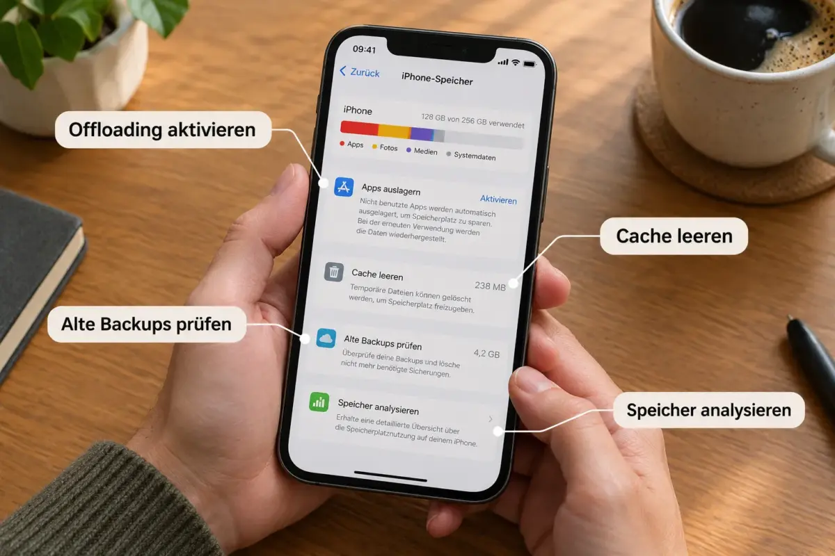 iOS-Speicher verwalten: iPhone-Speicher freigeben ohne Datenverlust 3 Kann ich ein externes Laufwerk für iPhone-Fotos nutzen?