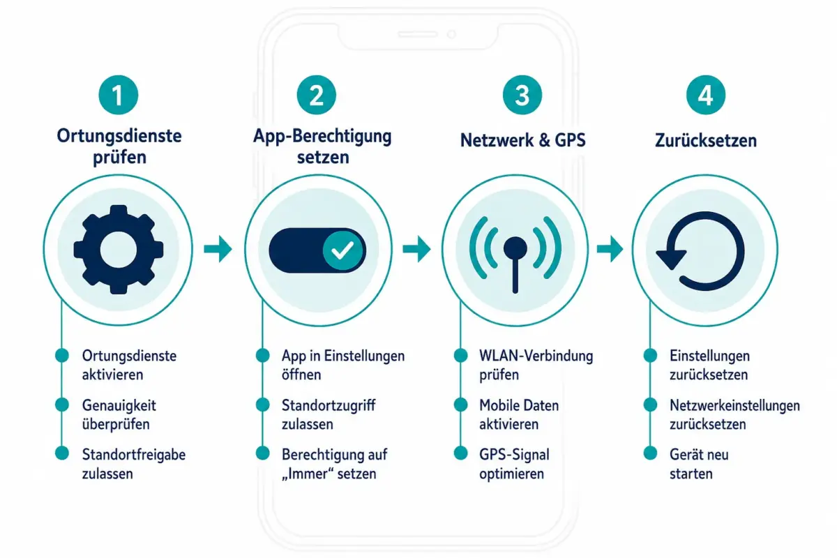 iPhone-Ortungsdienste funktionieren nicht? So reparieren Sie Maps, Find My und Apps 1 Ortungsdienste auf dem iPhone einschalten