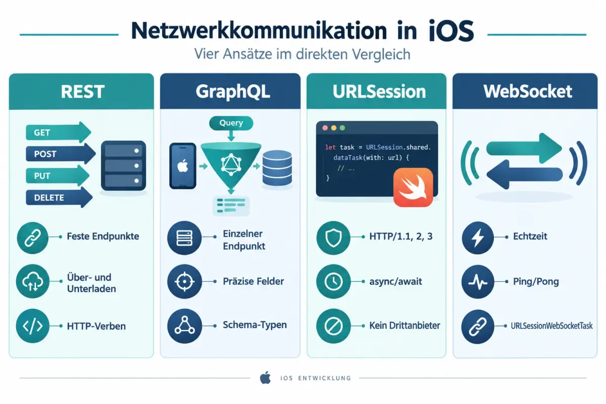 REST vs. GraphQL fur iOS-Apps: Was ist der Unterschied?