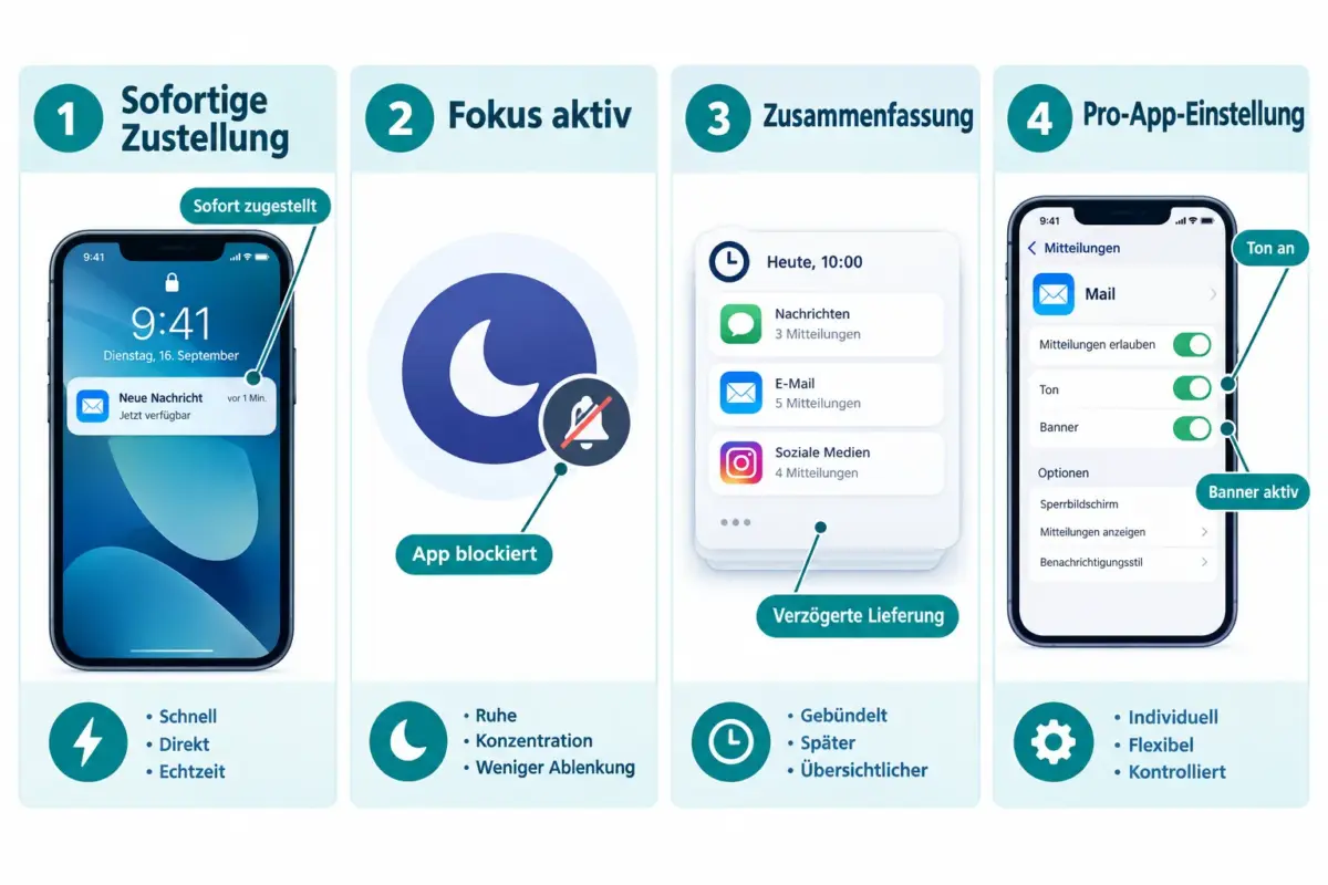 Warum kommen iPhone-Benachrichtigungen in iOS 18 verzögert an?