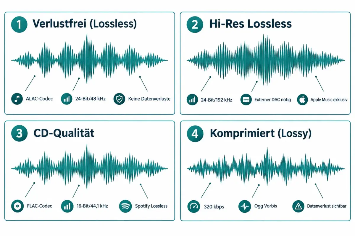 Was ist Lossless Audio und warum ist es für Streaming wichtig?