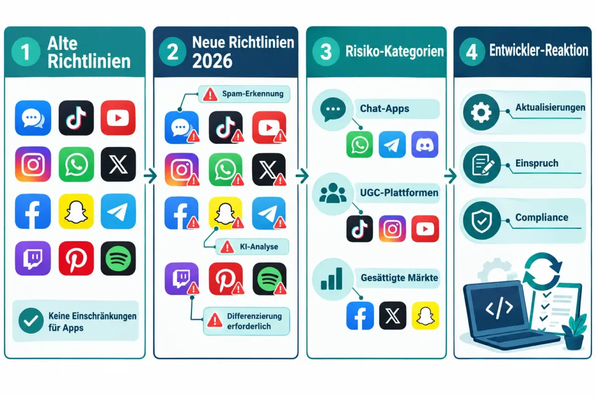 Was sind Apples 2026 App-Review-Richtlinienänderungen?