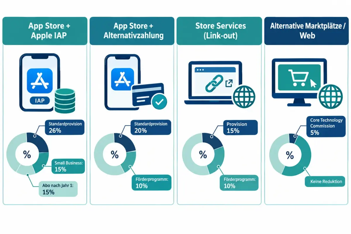 Apples neue EU-App-Store-Bedingungen und die Core Technology Commission 1 Was sind Apples neue EU App Store Bedingungen 2026?