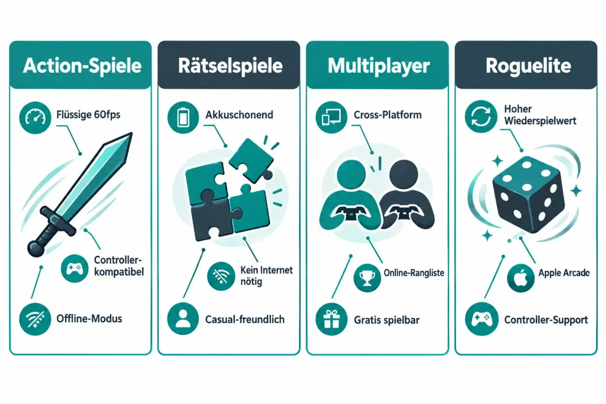 Was sind die besten iOS-Spiele 2026?