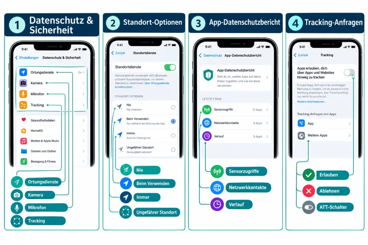Was sind iOS-Datenschutzeinstellungen und warum sind sie wichtig?