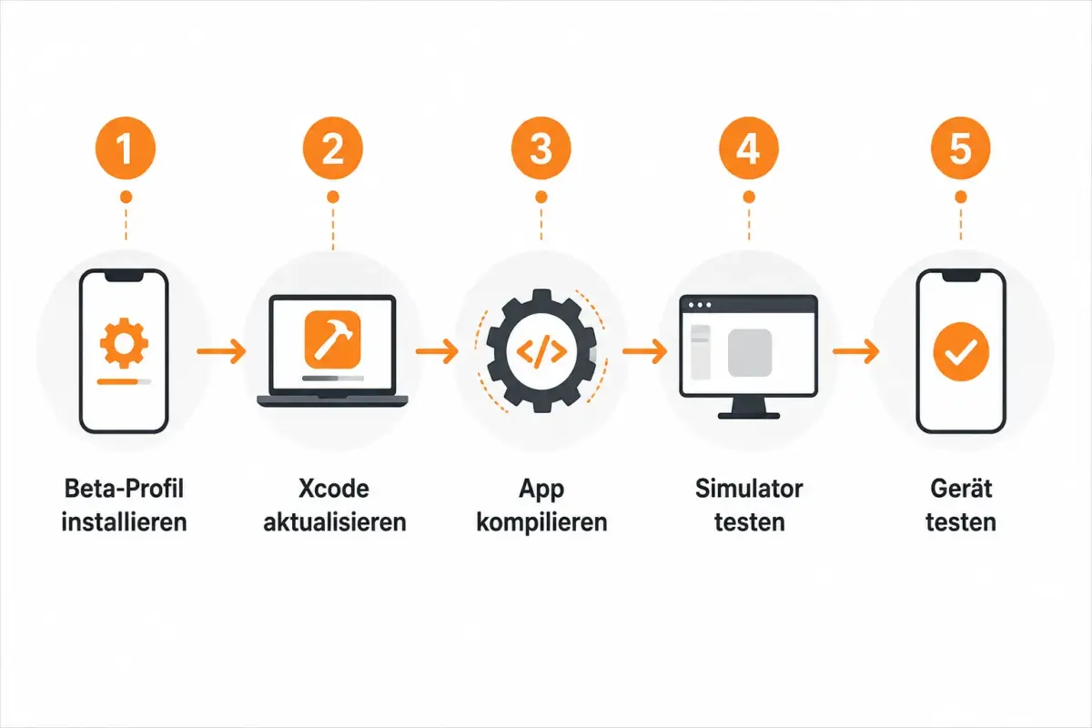 Was ist neu in der iOS 26.6 Beta und wie du deine Apps vor dem öffentlichen Release vorbereitest 2 Wie lädt man iOS 26.6 Beta herunter und installiert sie