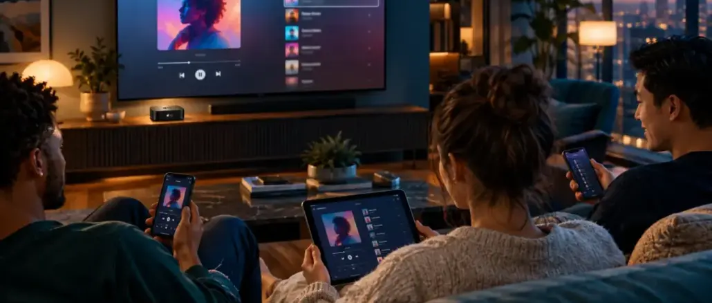 Apple Music SharePlay auf dem Apple TV 4K: Gruppenlistening starten und die Warteschlange gemeinsam steuern