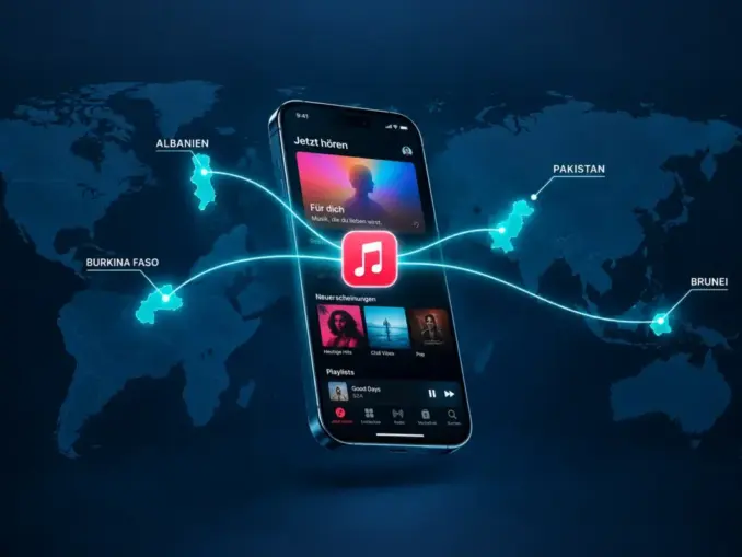 Apple Music's Expansion to Albania, Brunei, Burkina Faso, and Pakistan: Alles, was du wissen musst