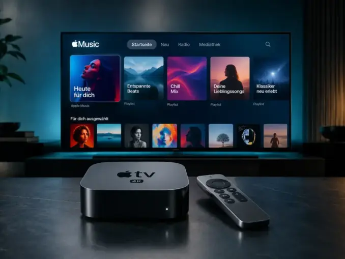 Apple TV 4K Music App Guide: Library, Pinned Playlists, Recommendations, Radio, and Music Videos