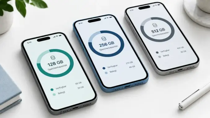 Best iPhone Storage Size: Is 128GB, 256GB oder 512GB genug für Fotos, Videos und Spiele?