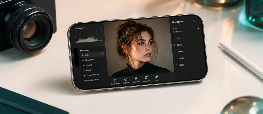 Die besten iPhone Foto-Bearbeitungs-Apps für RAW, Porträts und Social Media in 2026