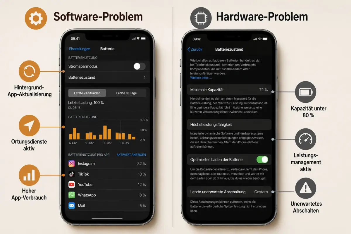 iOS 27 Akkulaufzeit nach dem Update: 48-Stunden-Diagnose-Checkliste 2 Hintergrund-App-Aktualisierung und Akkuverlust unter iOS 27