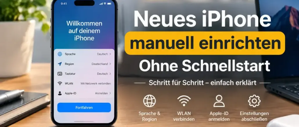 iPhone manuell einrichten ohne Quick Start: Schritt-für-Schritt-Anleitung