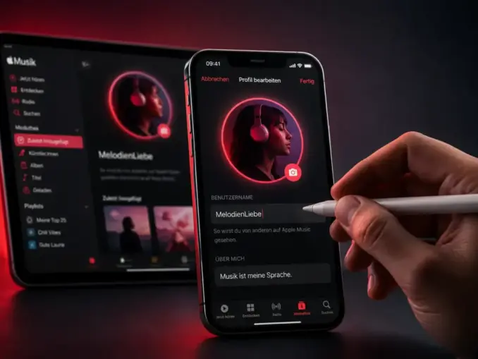 So änderst du Apple Music Benutzername, Profilbild und Folgen-Einstellungen