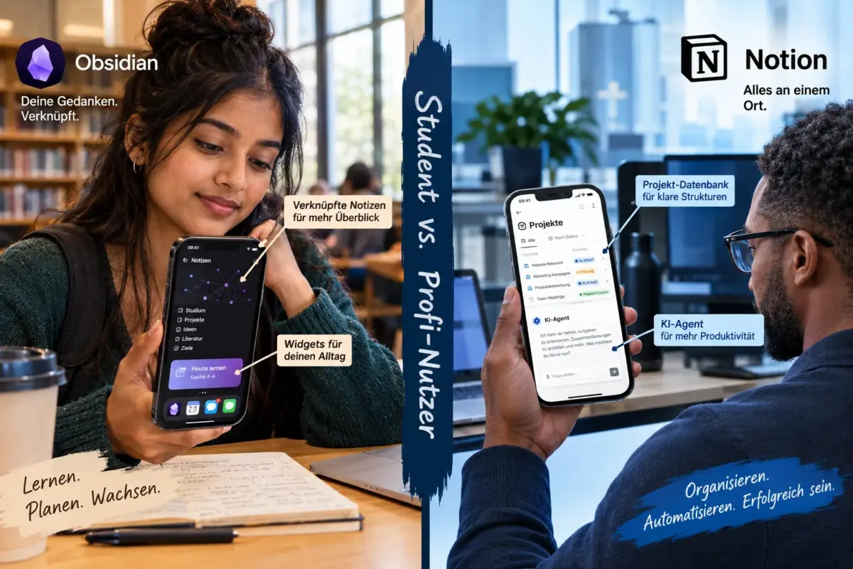 Beste iPhone-Notiz-Apps 2026: Apple Notizen, Notion, Obsidian & Bear im Vergleich 3 Synchronisiert Notion gut zwischen iPhone und Mac?