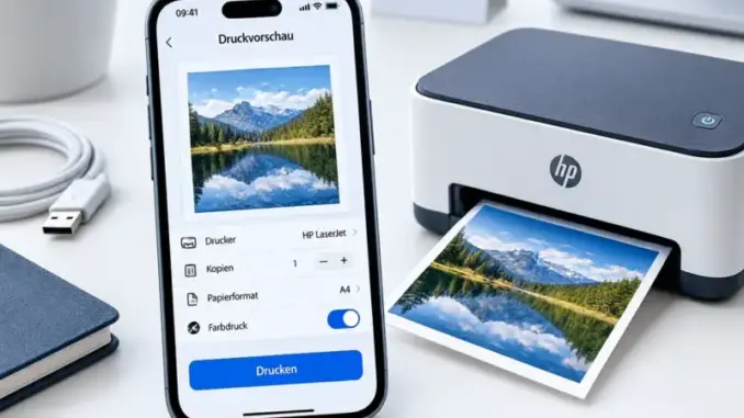 Vom iPhone drucken: AirPrint einrichten, WLAN-Probleme lösen, Fotos, PDFs und Alternativen