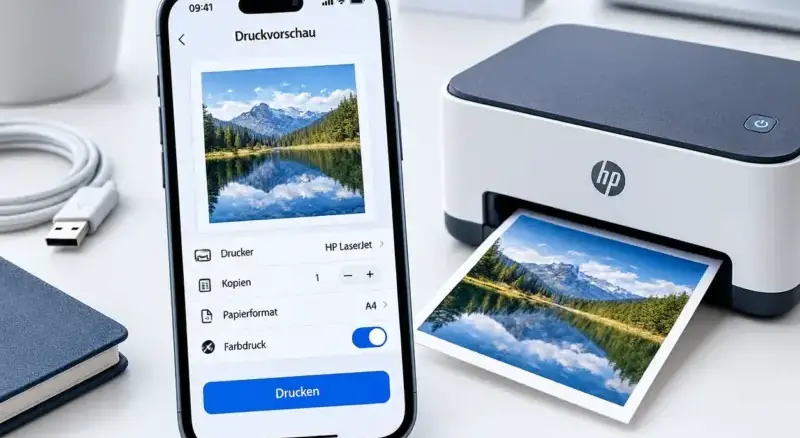 Vom iPhone drucken: AirPrint einrichten, WLAN-Probleme lösen, Fotos, PDFs und Alternativen