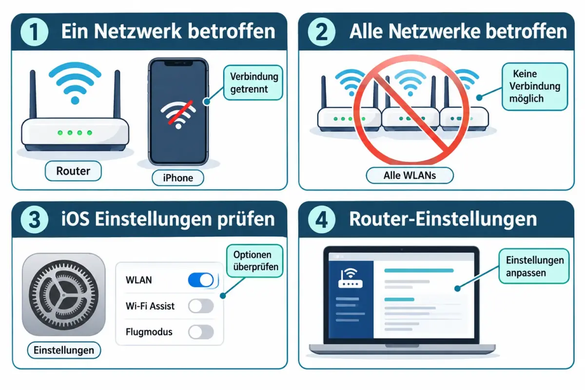 iPhone verliert ständig WLAN-Verbindung: Router, Private WLAN-Adresse, VPN, iCloud Private Relay und iOS-Fixes 1 Warum verliert das iPhone ständig die WLAN-Verbindung zu Hause?