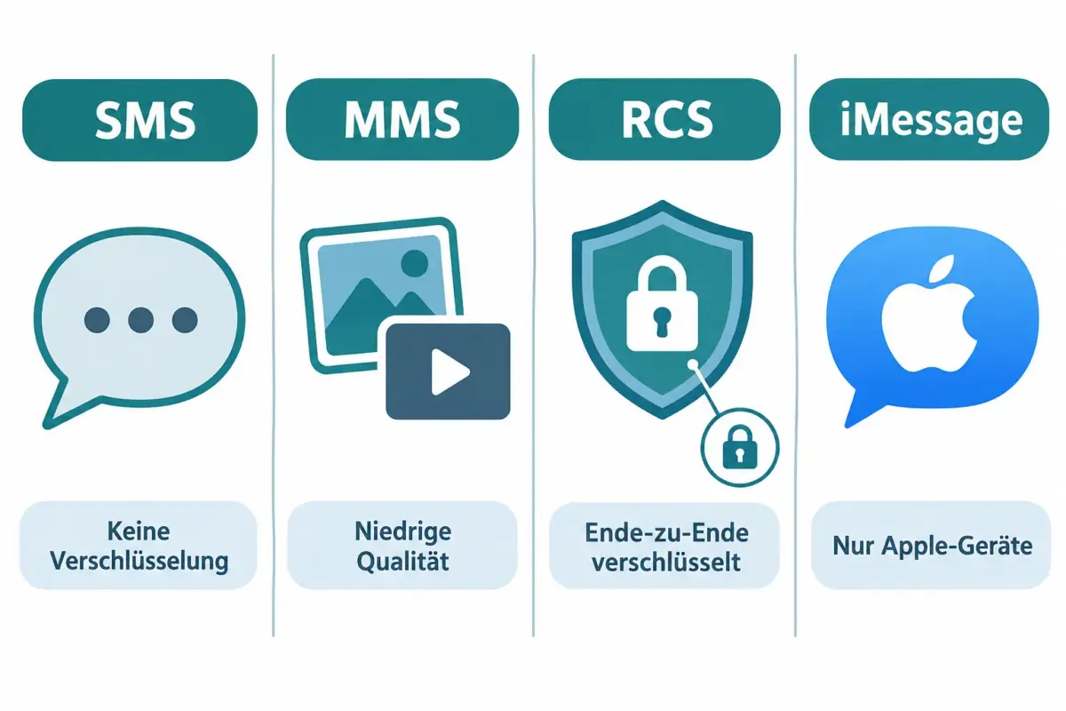 iOS 26 Update: RCS-Verschlüsselung und Messaging-Änderungen – Was Sie jetzt wissen müssen 1 Was ist RCS-Verschlüsselung und warum ist das für Apple wichtig?