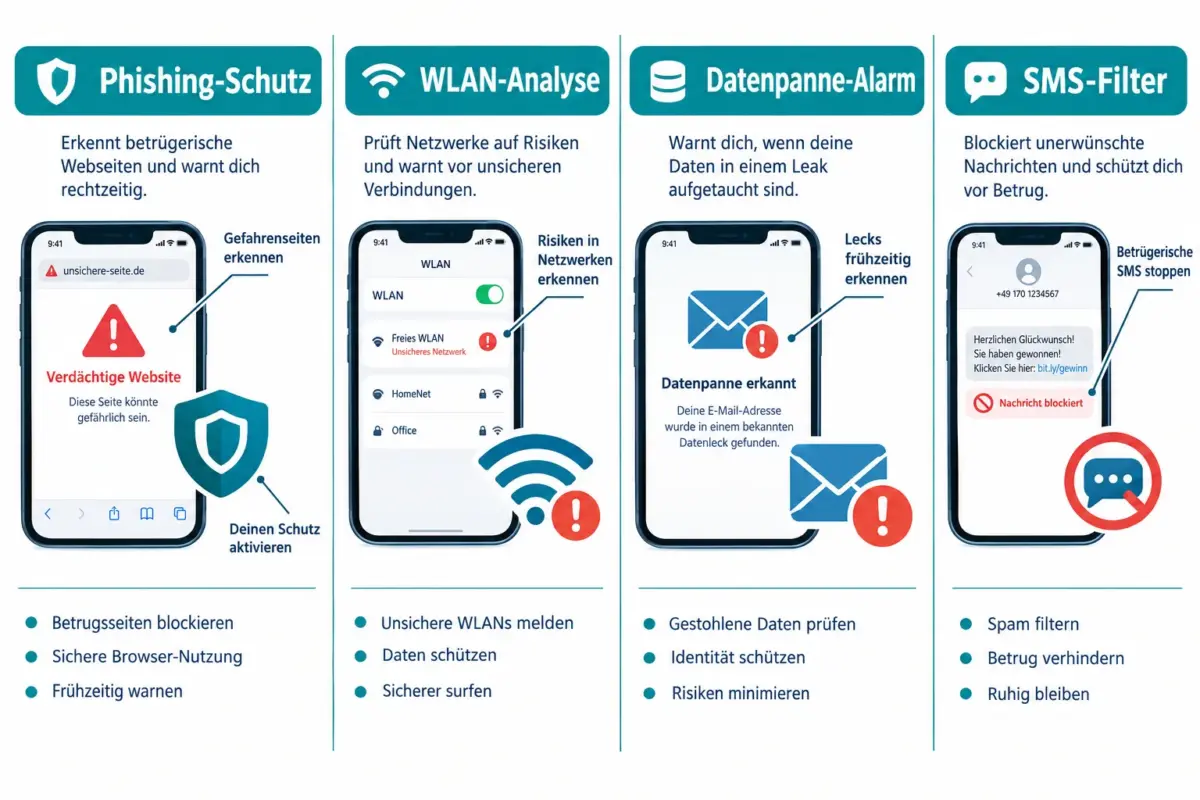 Beste iOS-Antivirus- und Sicherheits-Apps fürs iPhone: Was sie wirklich erkennen 1 Was können iOS-Antivirus-Apps tatsächlich erkennen?